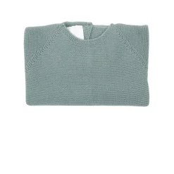 Aquarelle green thick knit sweater