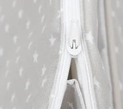 Baby toilet bag. Grey with stars