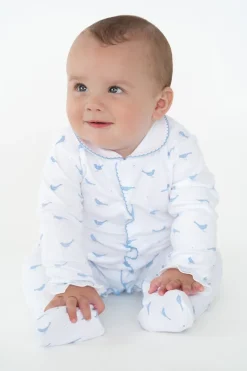 blue bird long pyjamas