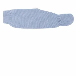 Blue thick knit leggings baby.