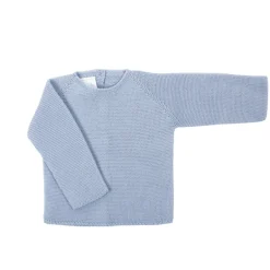 Blue Thick knit sweater baby