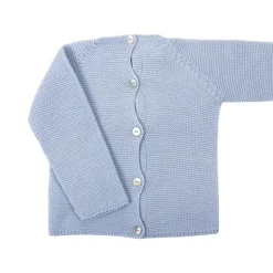 Blue Thick knit sweater baby