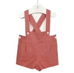 Coral short with braces