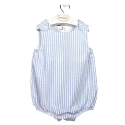 Julio romper blue stripes