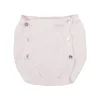 knitting pink baby bloomer