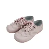 Lace up brogue shoes pink
