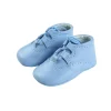 Lace up pram brogue shoes blue