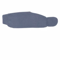Medium blue thick knit baby leggings