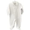 m&h sleepsuit in white
