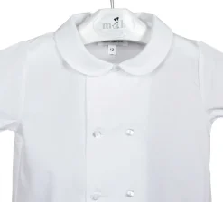 Off-White shirt short sleeves double buttoning