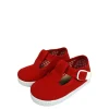 Pepito canvas in red
