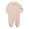 Pink plaid sleepsuit