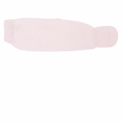 Pink thick knit baby leggings