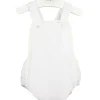 Piqué fabric romper