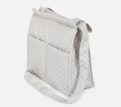 Stroller bag. Grey with stars