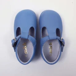 T-bar shoes blue