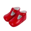 T-bar-pram shoes red