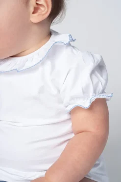 T-shirt blue stitch