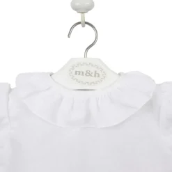 White short sleeve blouse. Linen cotton